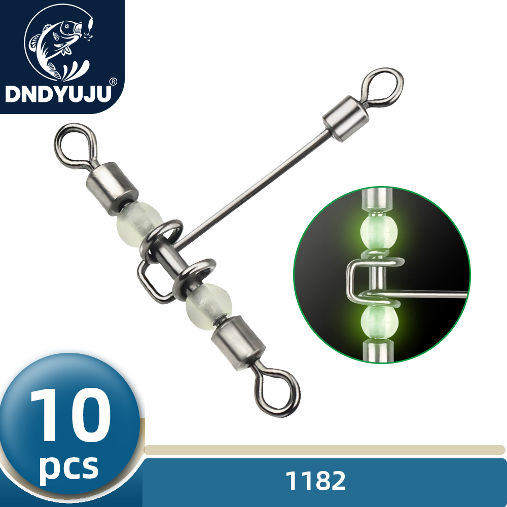 Fishing Hook Assortment - DNDYUJU 10 pz 3 vie Luminoso