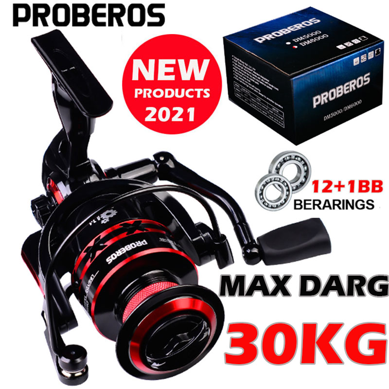 Abu Garcia Reel Max - PROBEROS Mulinello da Spinning 9-23KG Max