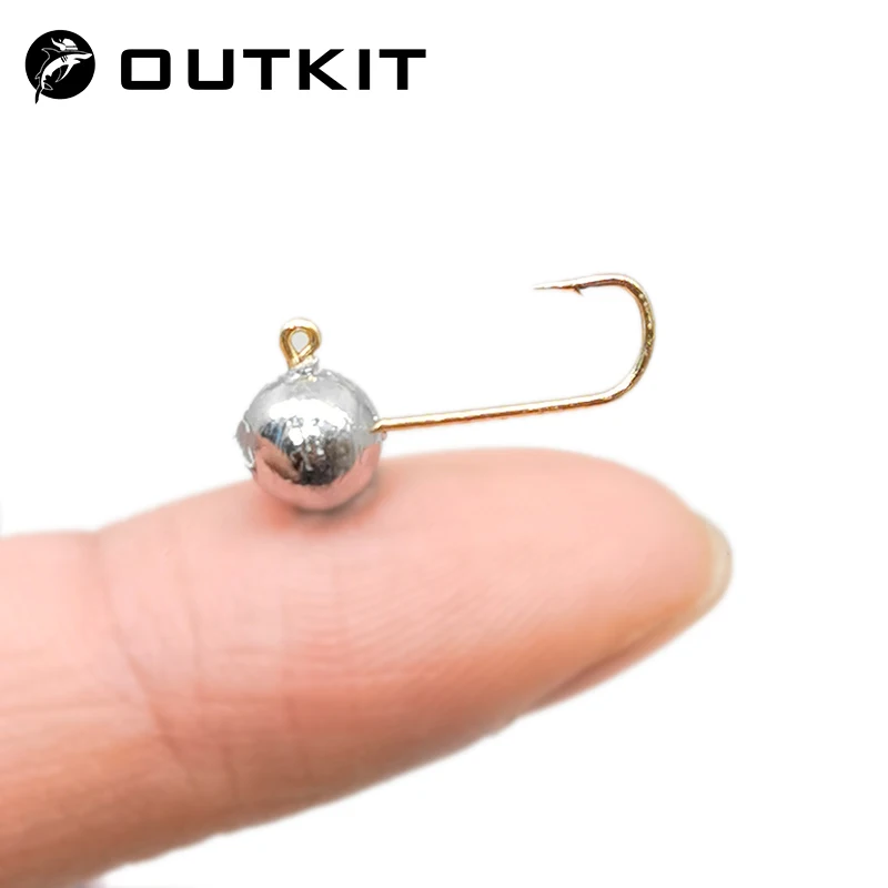 OUTKIT 10 pz Mini Jig Testa Ga - Fishing Hook Barbless recensione e prezzo
