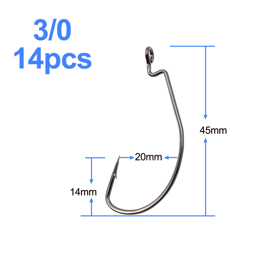 Amo da Pesca Offset ESFISHING  - Fishing Hook Offset recensione e prezzo