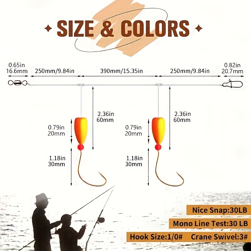 3 pezzi Pompano Rigs Impianti  - Fishing Hook Circle recensione e prezzo