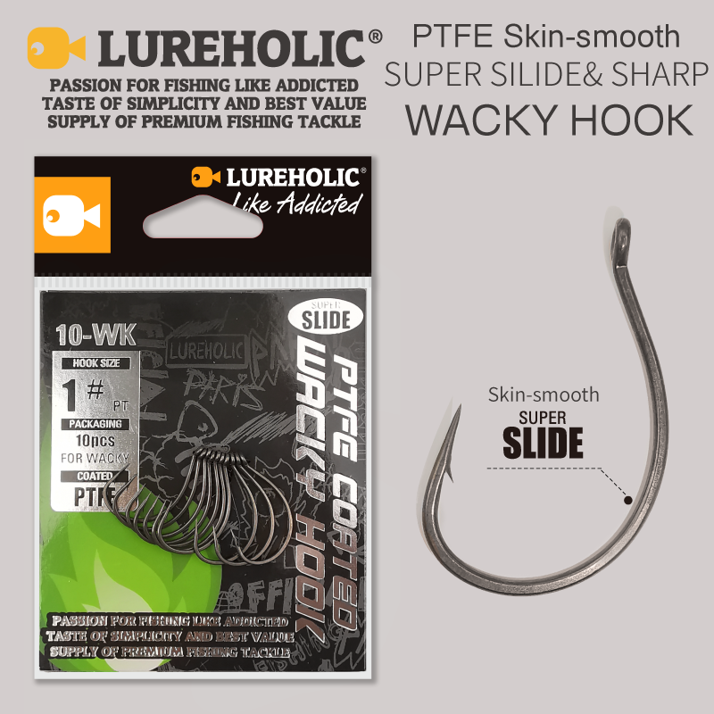 LUREHOLIC PTFE Super Slide Wac - Fishing Hook Barbless recensione e prezzo