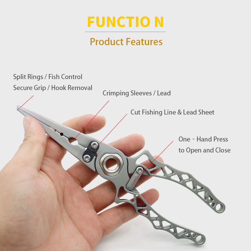 Pinze da Pesca Portatili in Ac - Fishing Hook Stainless Steel recensione e prezzo