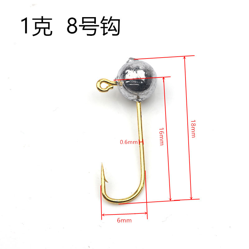 10 pz/lotto Micro Jig Head Amo - Fishing Hook Offset recensione e prezzo