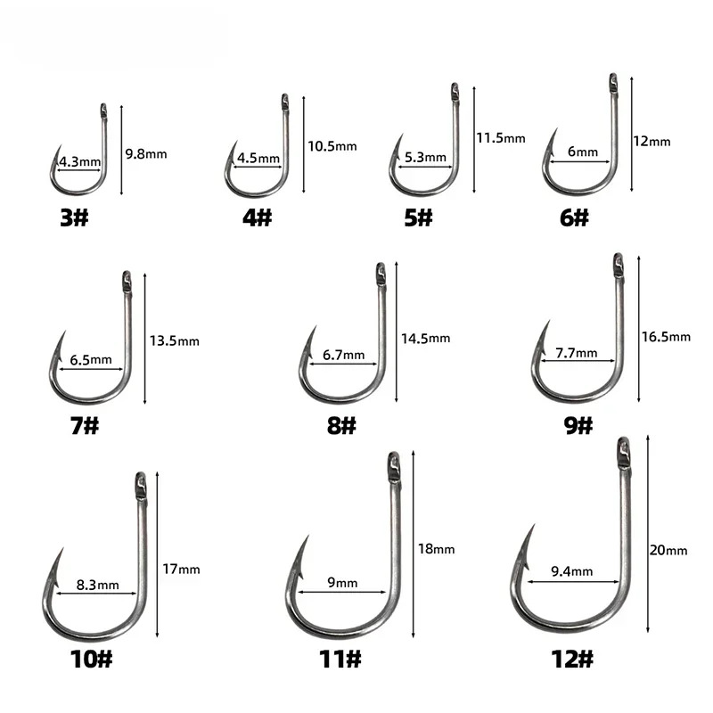 50-1600 pezzi/scatola ami da p - Fishing Hook Barbless recensione e prezzo